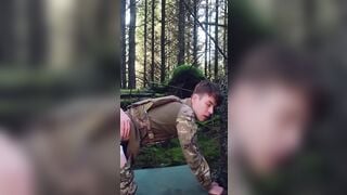 Guys in Uniform Messing Around 2 - Gay Porn Video