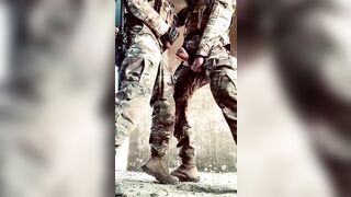 Guys in Uniform Messing Around 3 - Gay Porn Video