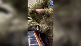 Guys in Uniform Messing Around 4 - Gay Porn Video