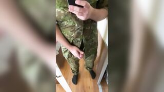 Guys in Uniform Solo Clips 11 - Gay Porn Video