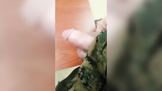 Guys in Uniform Solo Clips 3 - Gay Porn Video