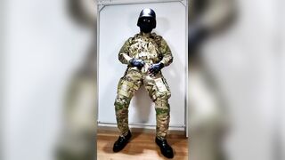 Guys in Uniform Solo Clips 22 - Gay Porn Video