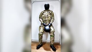 Guys in Uniform Solo Clips 22 - Gay Porn Video