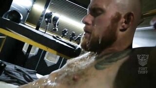 59 - 21st Oct 2017) Straight boy Aspen and I get messy with the Fort Troff cum lube.