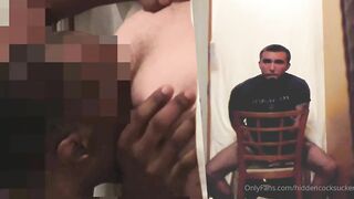 HiddenCockSucker - This super sexy marine needed me to suck the hell out of his dick and asshole - Gay Porn