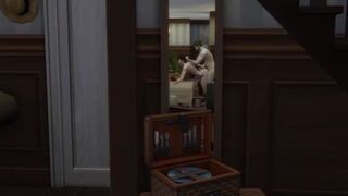 DADDY Trains new BOY and Fucks him all over the House - DIRTY TALK - SIMS 4 SleazyLucky - BussyHunter.com