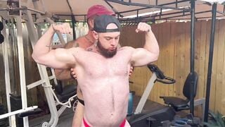 Muscle Worship with a Straight Guy