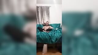 skinny baldy teen wears leggings and puts his legs behind hi head and fingers his ass peter bony gay video