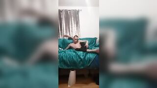 skinny baldy teen wears leggings and puts his legs behind hi head and fingers his ass peter bony gay video