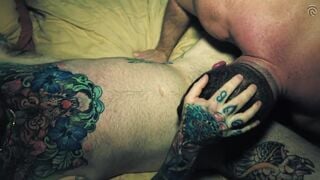 Tattooed Top Dominates Aussie Bottom Stud Koby Falks