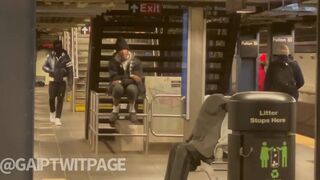 FS - NYCSexcapade - Public Transit Subway - Subway Solo 04 - BussyHunter.com (Gay Porn Videos)