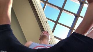 2018.09.19 - Jared Films @deepthroatxxxxl Testing His Skills Out on Big C Part 1 - BussyHunter.com (Gay Porn Videos)