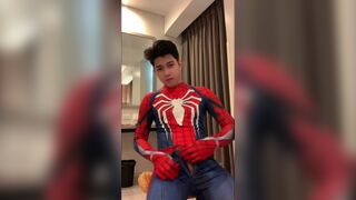 spiderman wants to cum twice