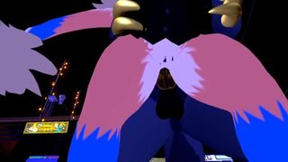 Female Nardo Gets Pounded by Massive Wickerbeast in Arcade ToasterBottom - BussyHunter.com