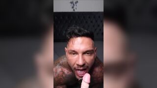 Sucking and fucking myself will a dildo till I cum hard Sean Pratt sean9pratt - BussyHunter.com