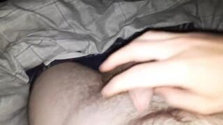 Quickie orgasm ⁄⁄ hairy scally chav cumshot on self EvilTwinks - Amateur Gay Porn
