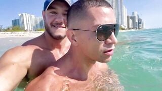 Fitnessfreak unleashed - Nudie Beach Day - Meeting Latin Alfred